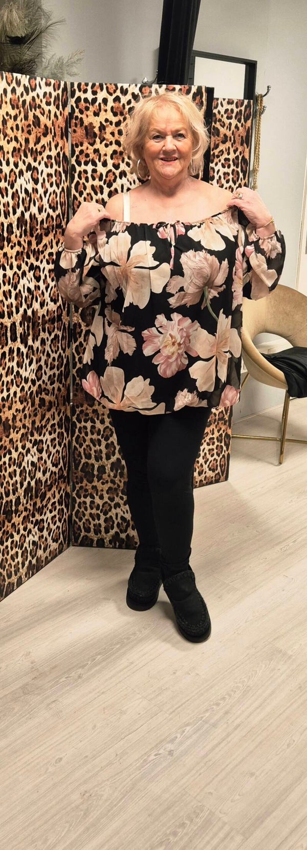 STUNTJE Ballon blouse grande chic 074