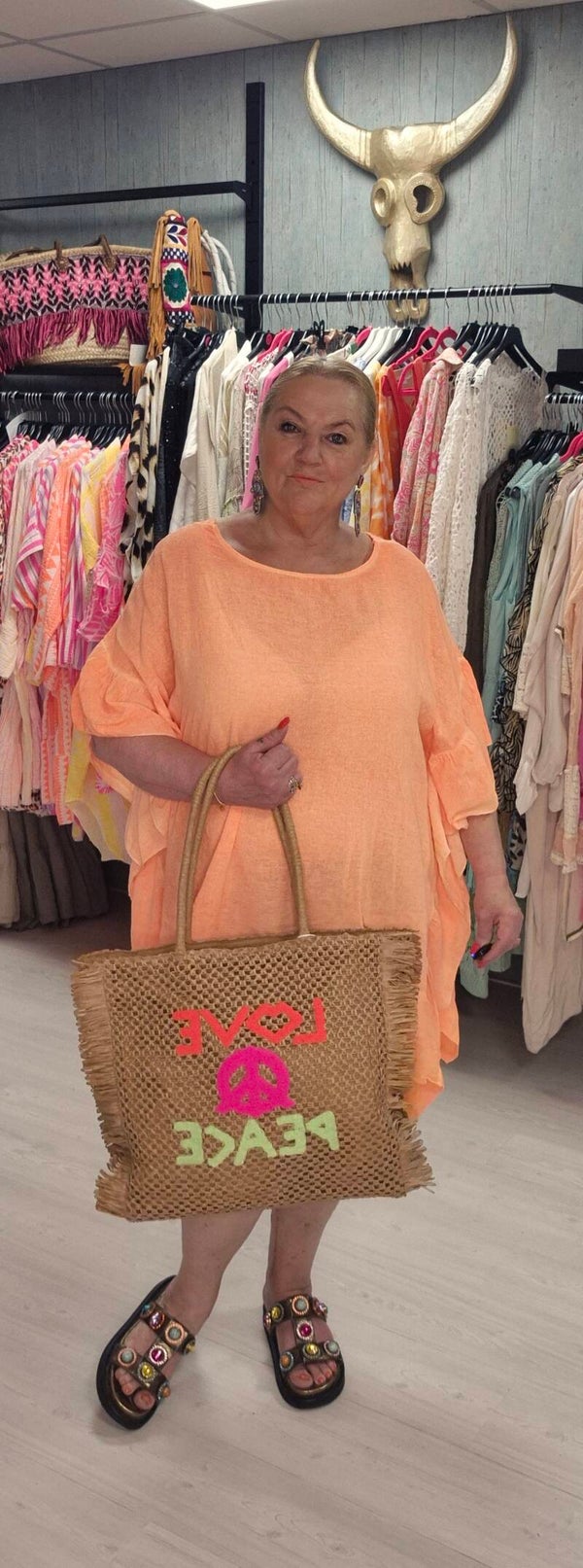 Linnen kaftan grande 1070