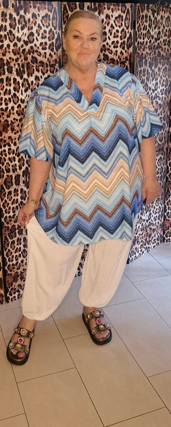 STUNTJE pofbroek grande viscose