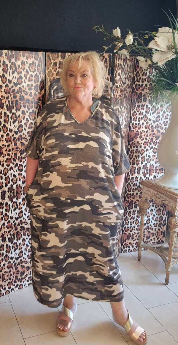 Army dress sparkle grande