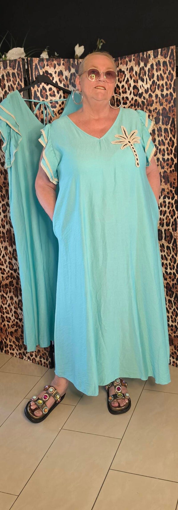 STUNTJE Dress palm beach grande