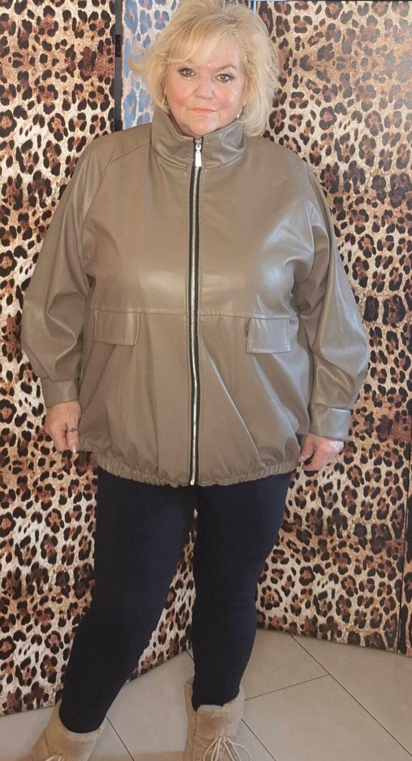 Leatherlook jack grande