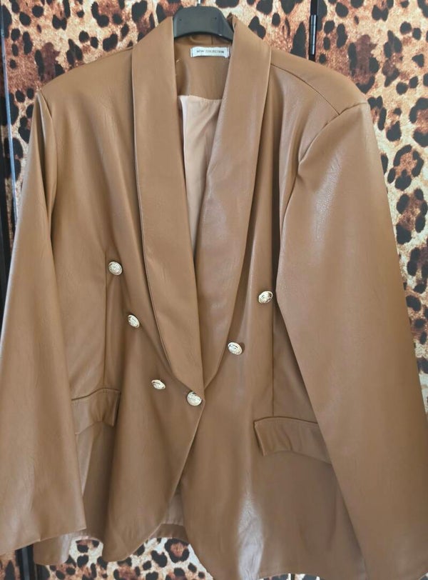 Sale leatherlook colbert
