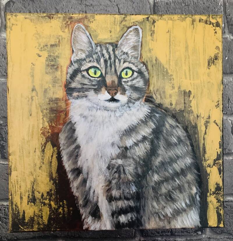 Pussycat (in opdracht gemaakt)