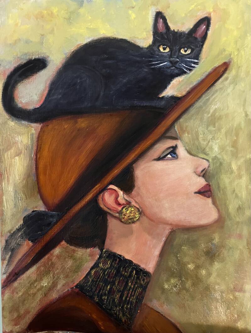 Cat on the hat