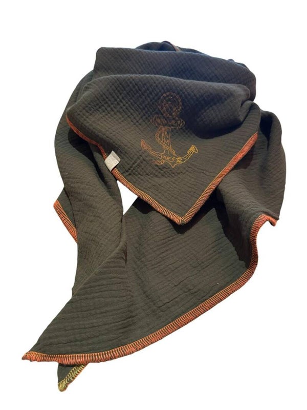 130x130 Jägergrün Verankert am Meer