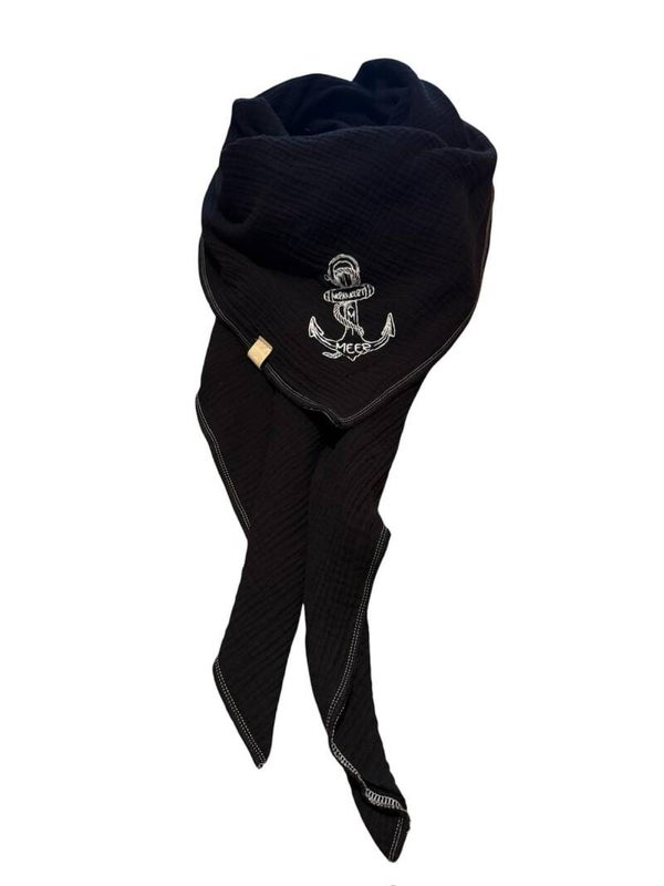 130x130 Schwarz Verankert am Meer