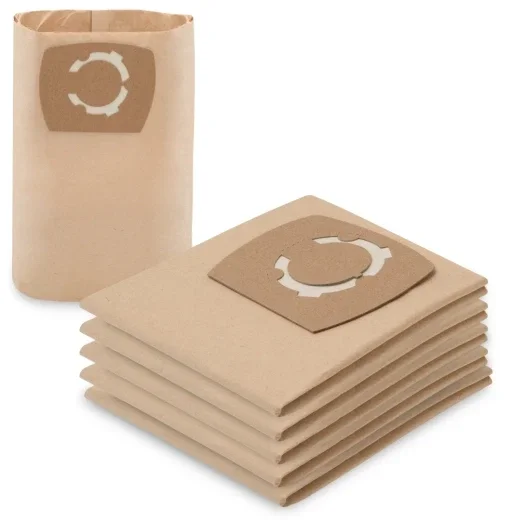 5 Staubsaugerbeutel für Kärcher 6.904-051 / 6.904-263 (30 L) kompatibel