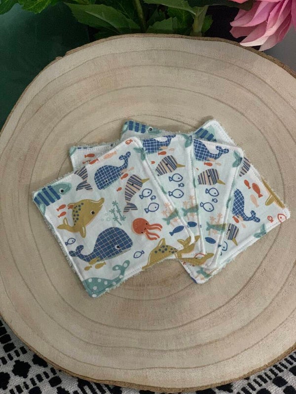 Lingettes Baleine x4