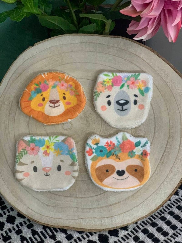 Lingettes animaux x4 (Lot 1)
