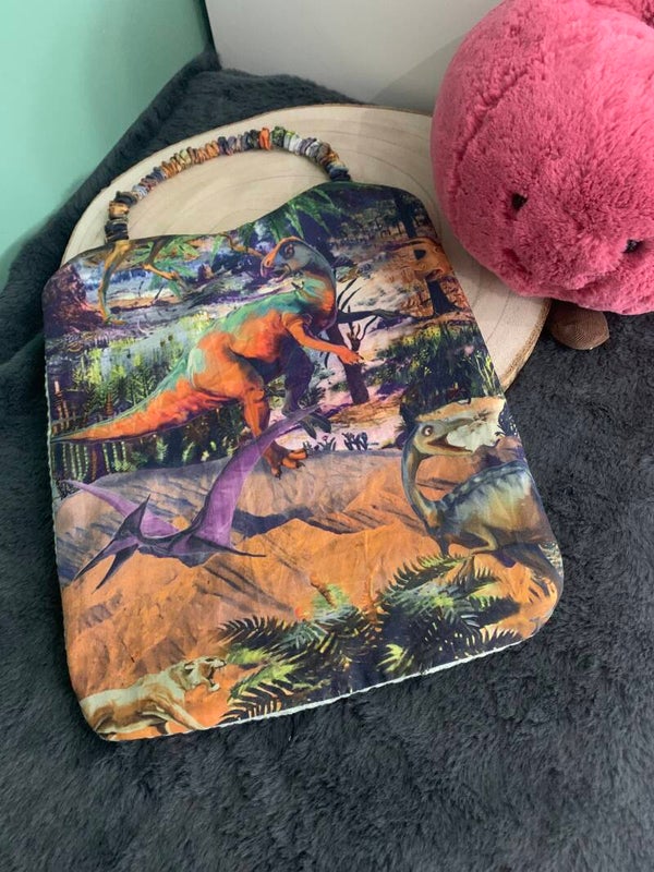 Serviette "Cantine" Dinosaures (3-6 ans)
