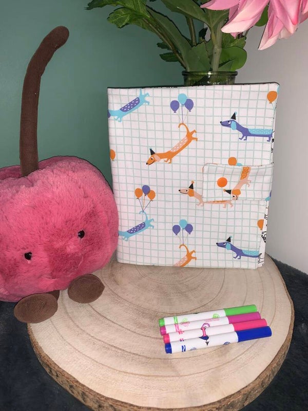Cahier de coloriage lavable