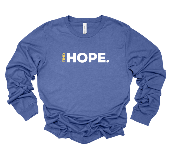 Find Hope Long Sleeve Belle & Canvas (4 Colors)