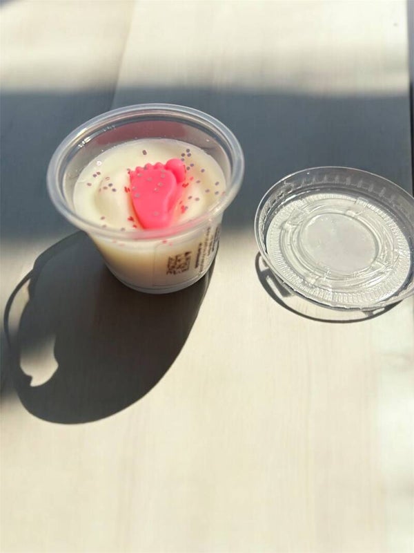 Fondant en cire senteur bebe fille