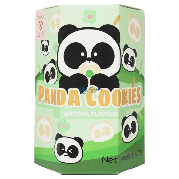 Panda cookies Matcha flavour