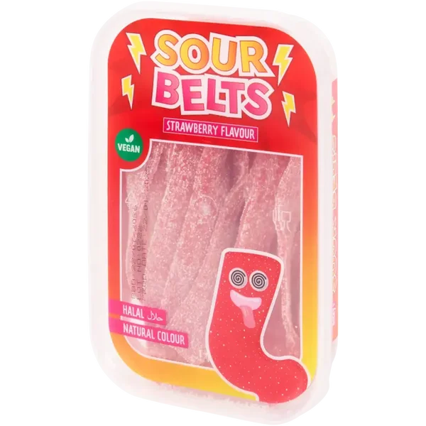 Zure matten strawberry schepsnoep