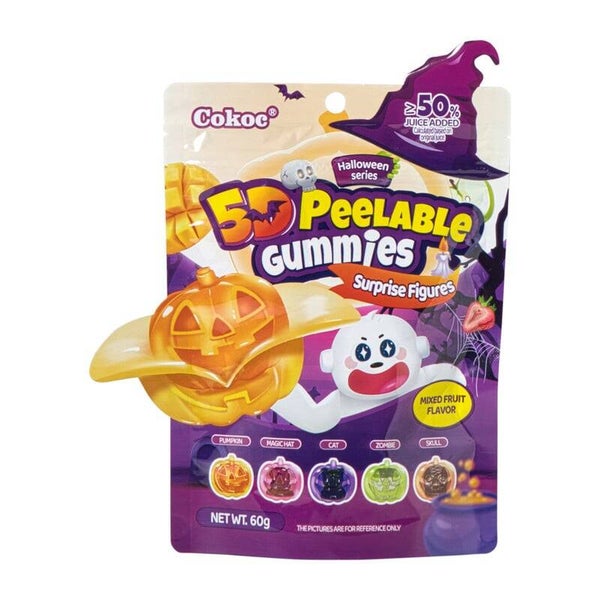 Peeling gummies halloween