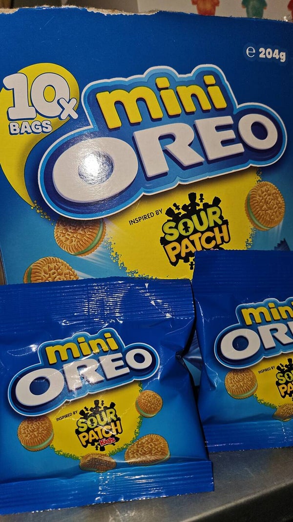 Oreo sourpatch