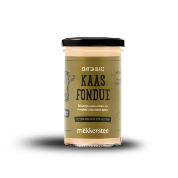Mekkerstee kaasfondue - koe