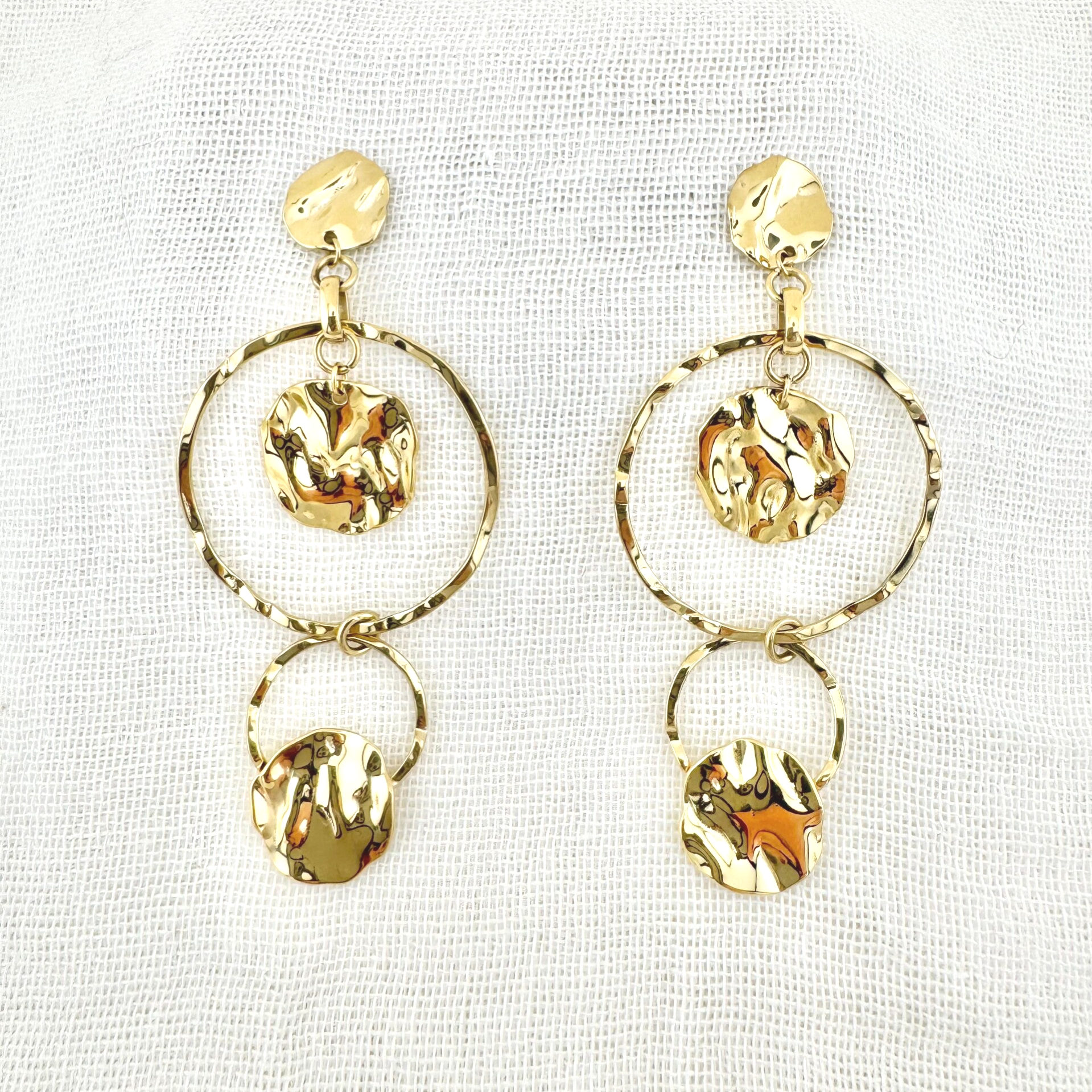 Boucles d'oreilles Rose