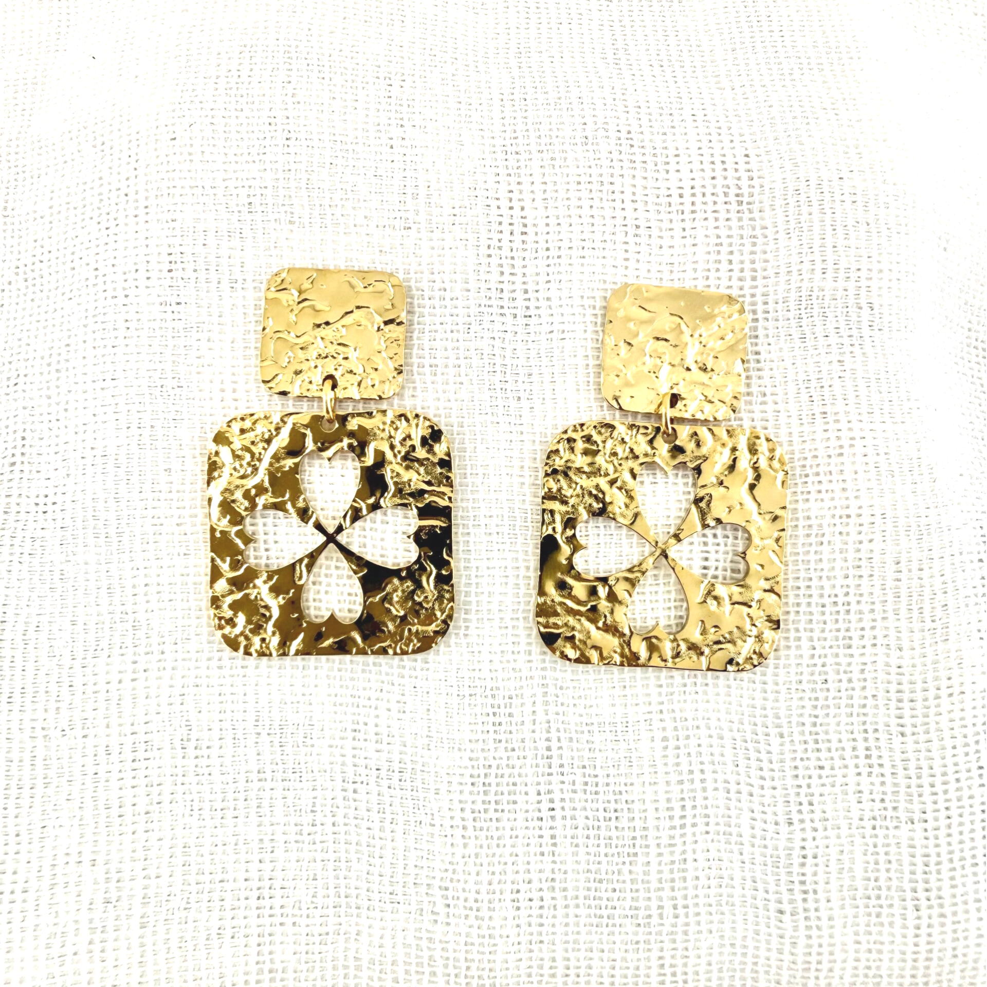Boucles d'oreilles Camélia