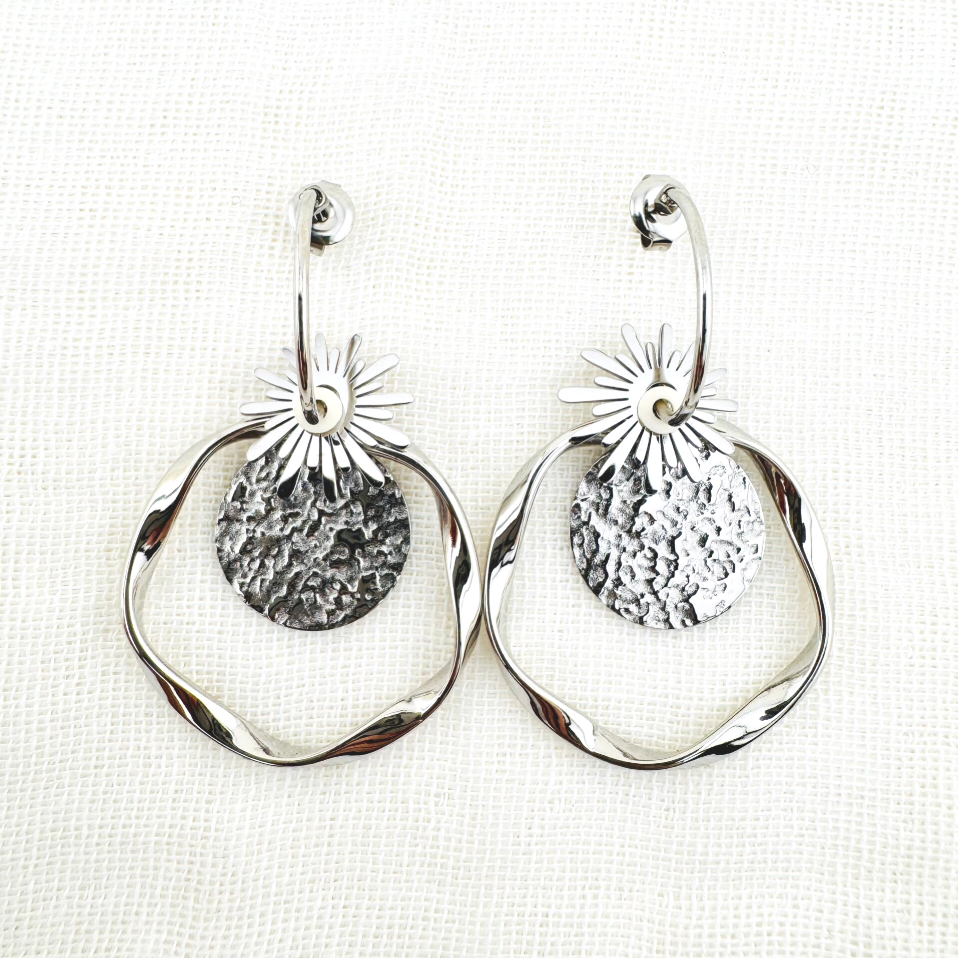 Boucles d'oreilles Eclipse