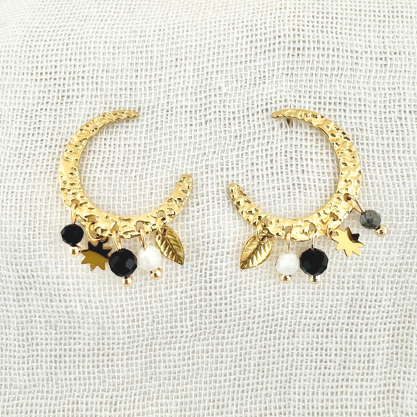 Boucles d'oreilles Cristal
