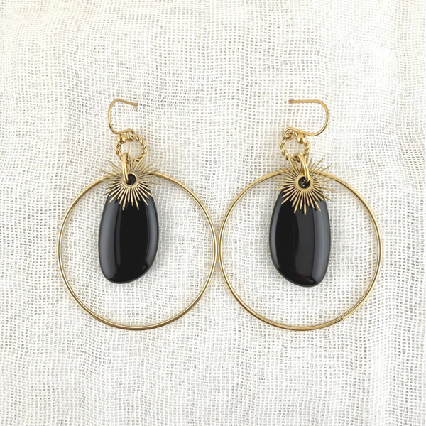 Boucles d'oreilles Jeanne