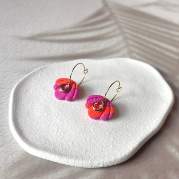 Boucles d'oreilles Secret Shell