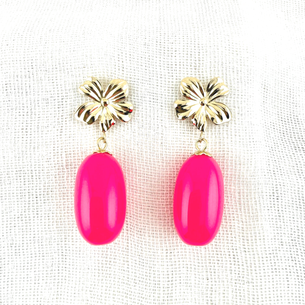 Boucles d'oreilles Flore