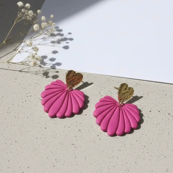 Boucles d'oreilles Alice Mini pink