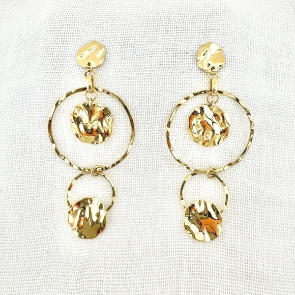 Boucles d'oreilles Rose