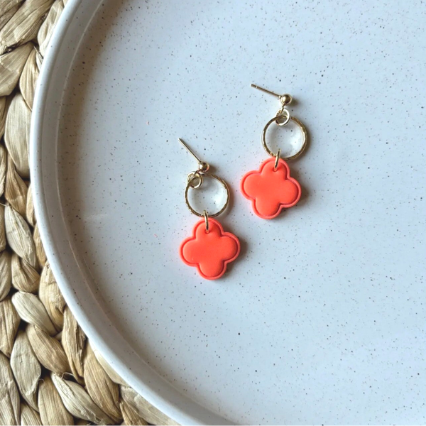 Boucles d'oreilles Citrus Clover Dangles