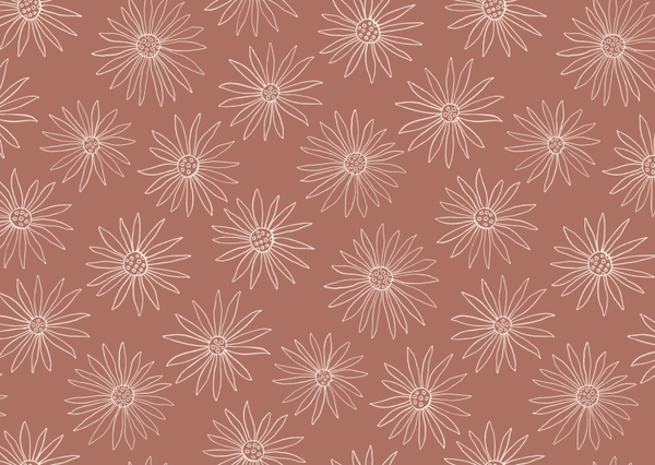 Wenskaart Blanco"Dahlia"