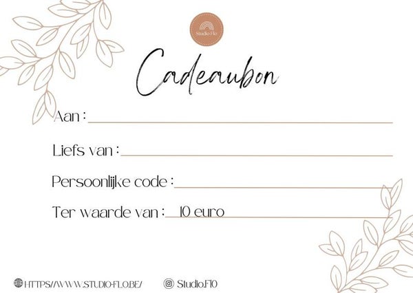 Cadeaubon 10€