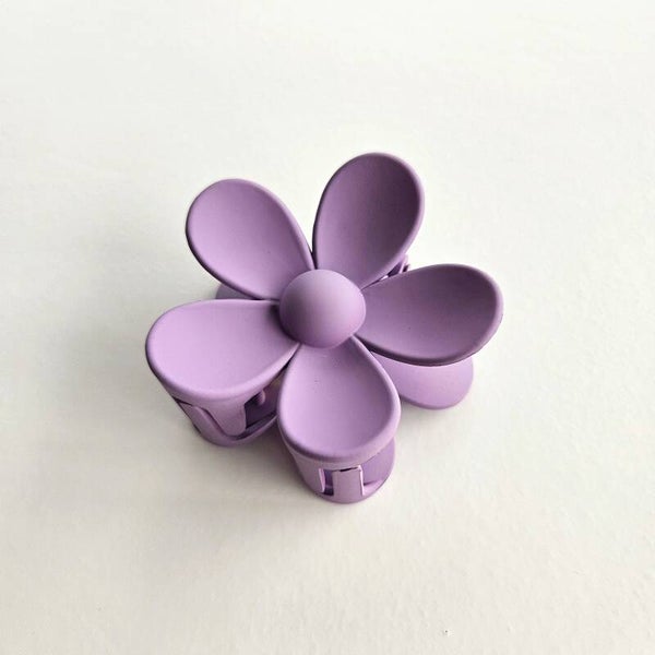 Haarclip Bloem Paars