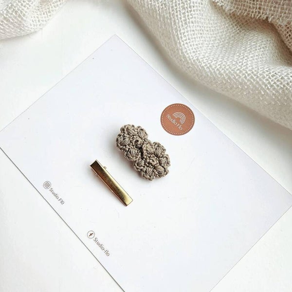 FLORA+ Alligatorclip 4 cm goud/zilver