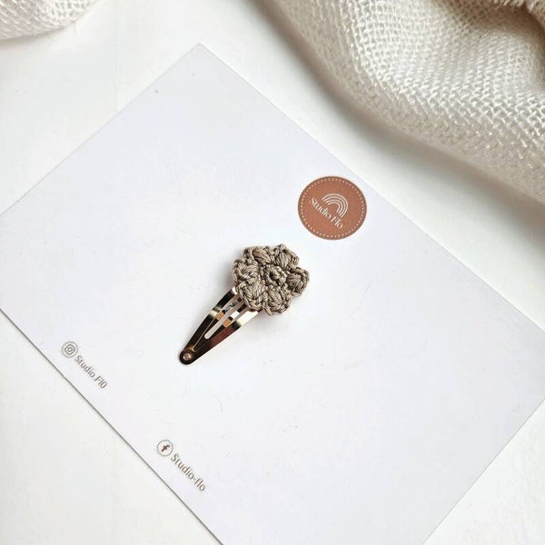 FLORA + klikklakspeldje 5 cm Goud/zilver