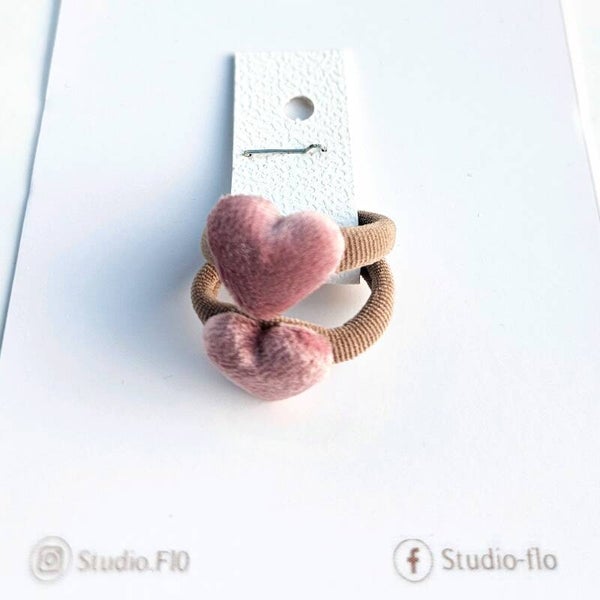 Set Hearts Roze