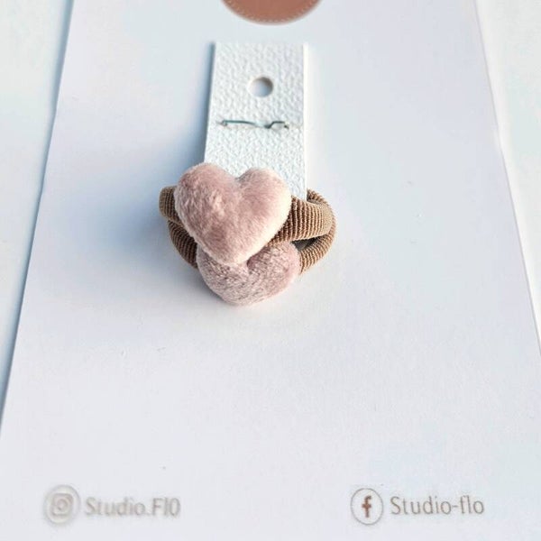 Set Hearts Lichtroze