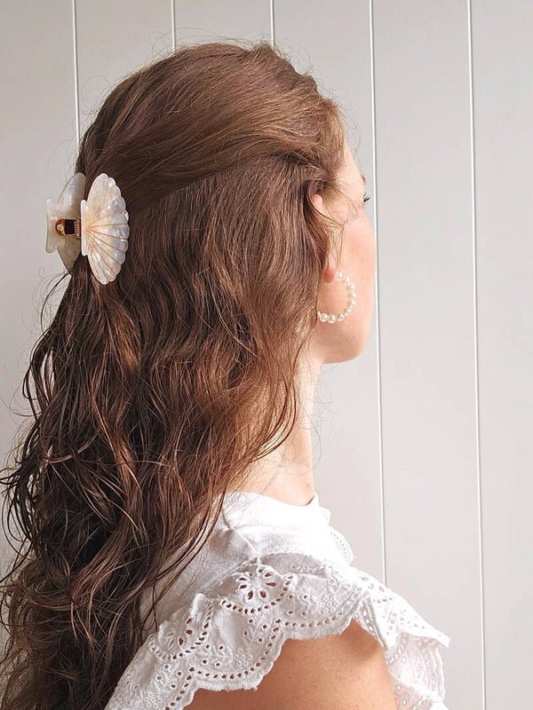 Haarclip Olivia Wit