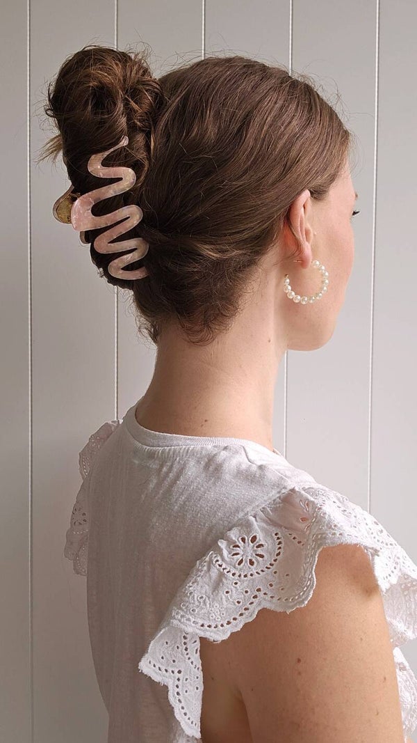 Haarclip Mirthe Roze