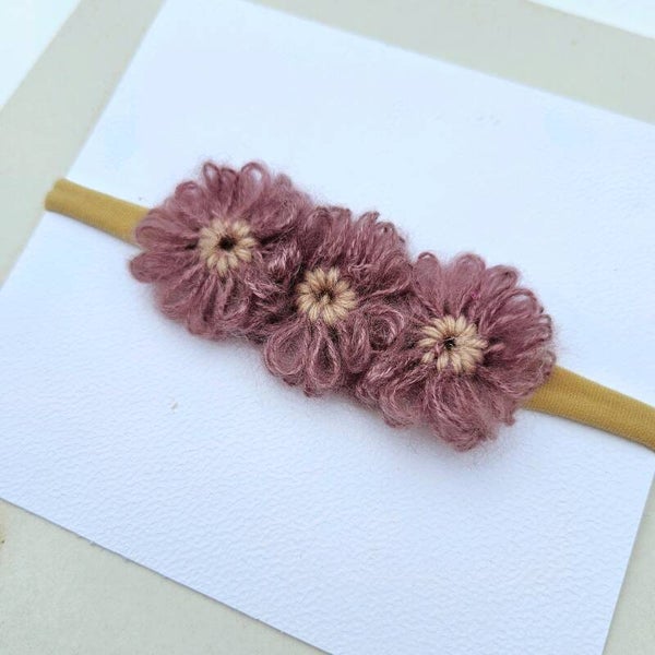 Haarbandje Soft Flowers