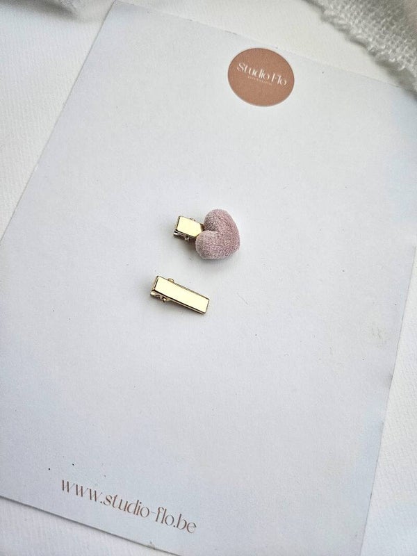 NINA + Alligatorclip 2 cm goud/zilver - type 2