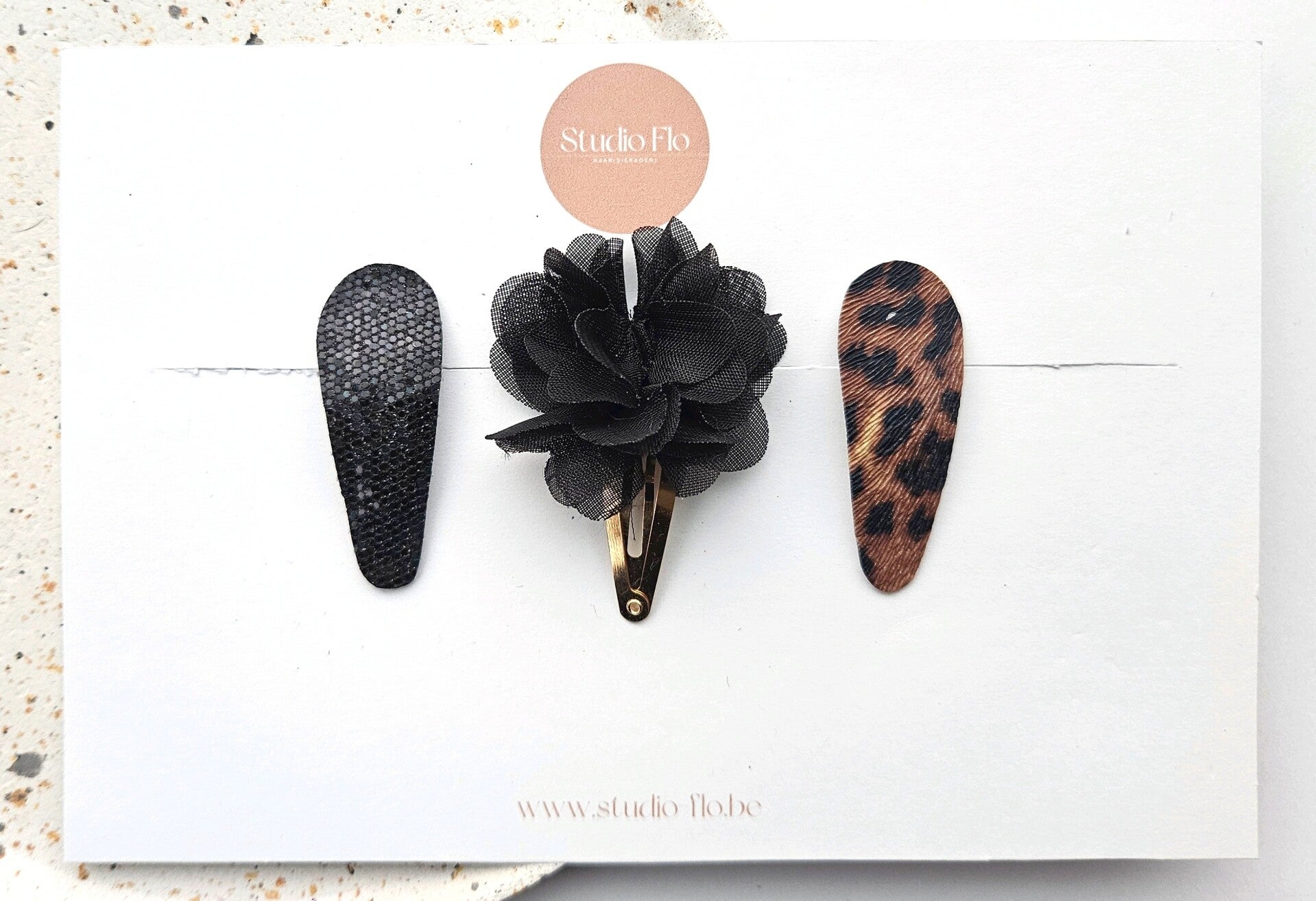 Setje Nora Zwart - klikklakspeldjes