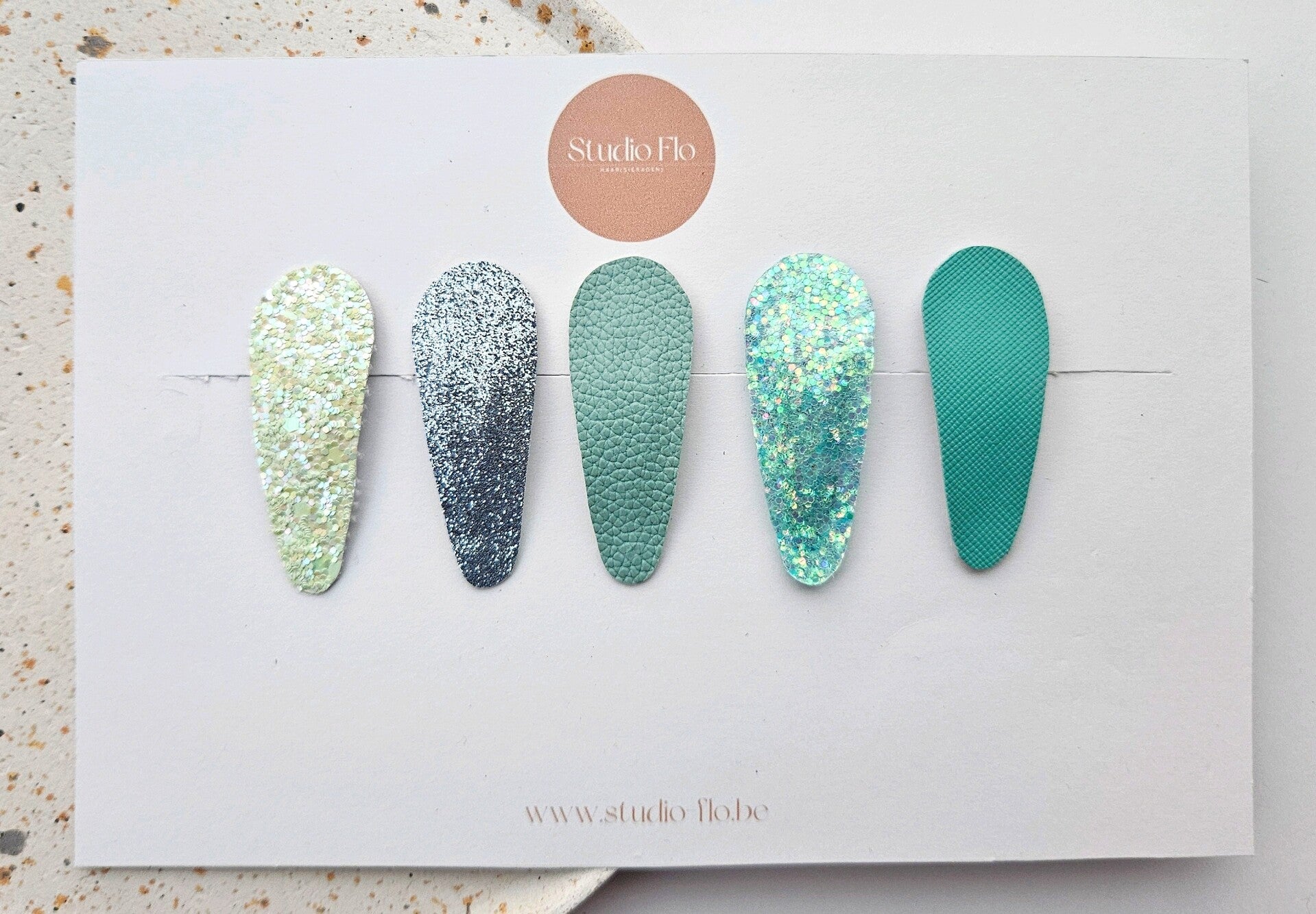 Setje Maxine Blauw - klikklakspeldjes