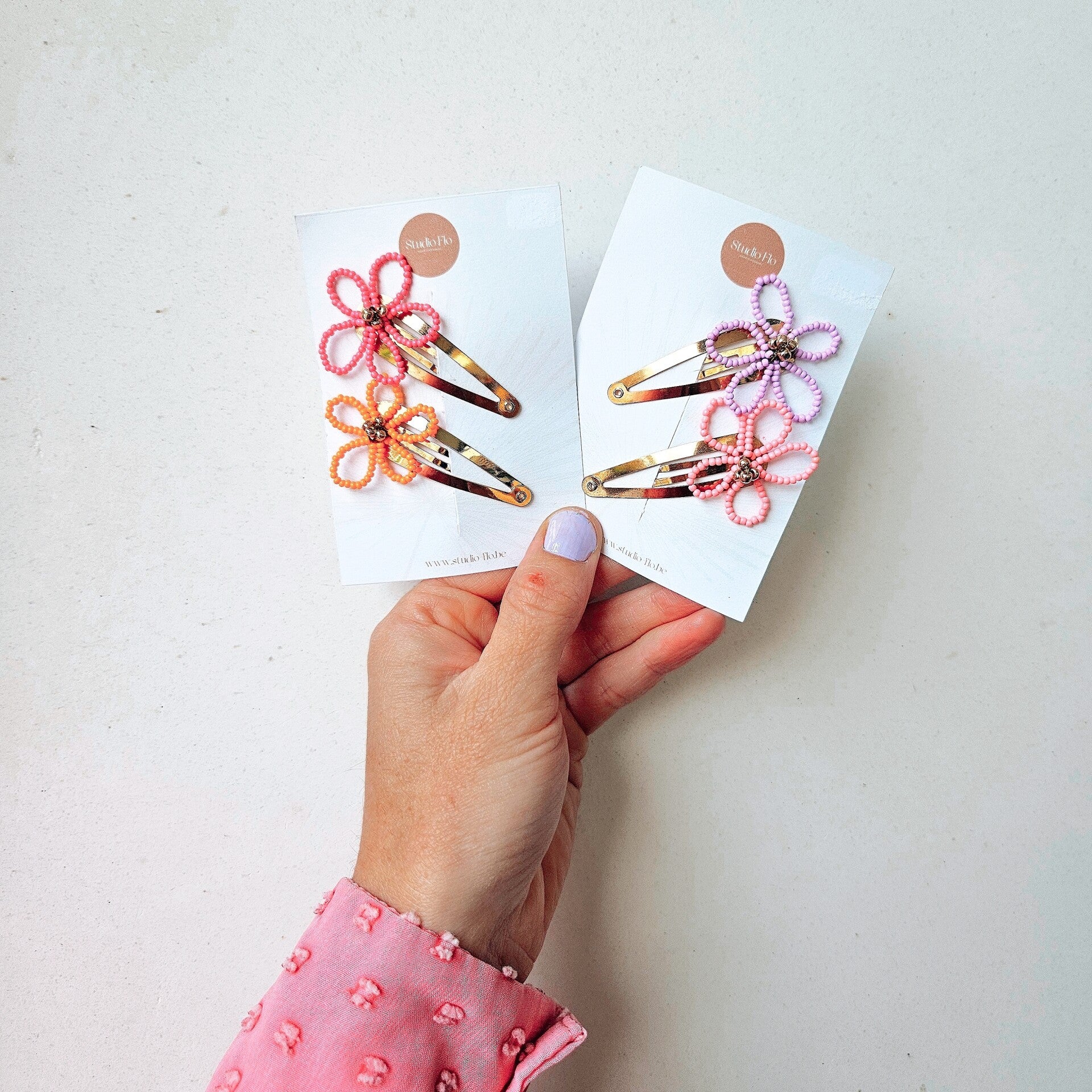 Flower Pearls - klikklakspeldje