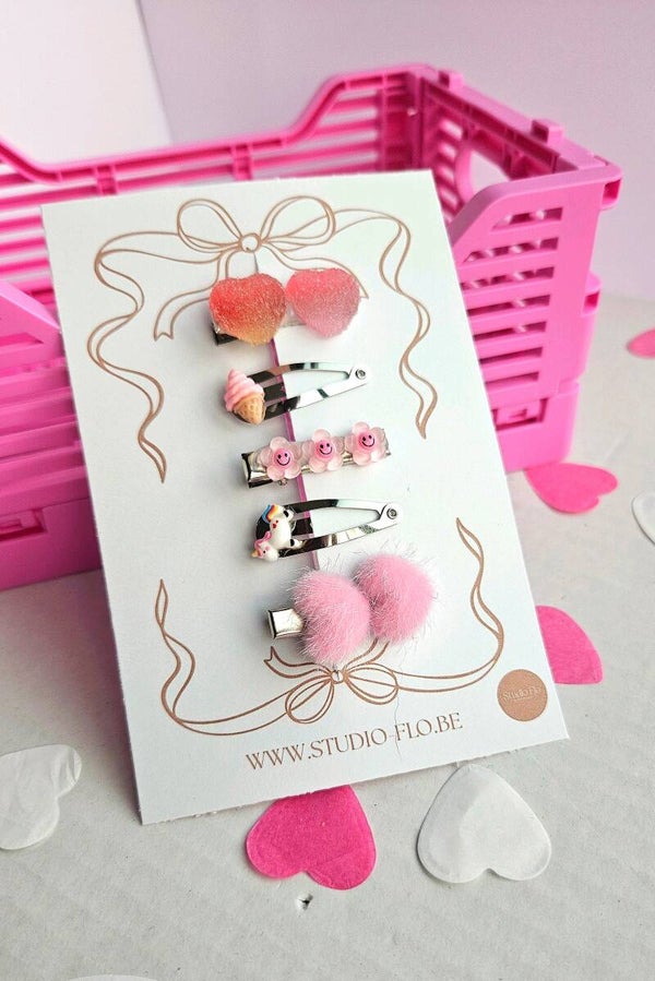 Setje Millie Roze - Mixsetje