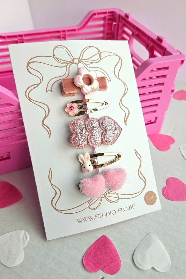 Setje Hailey Roze - Mixsetje