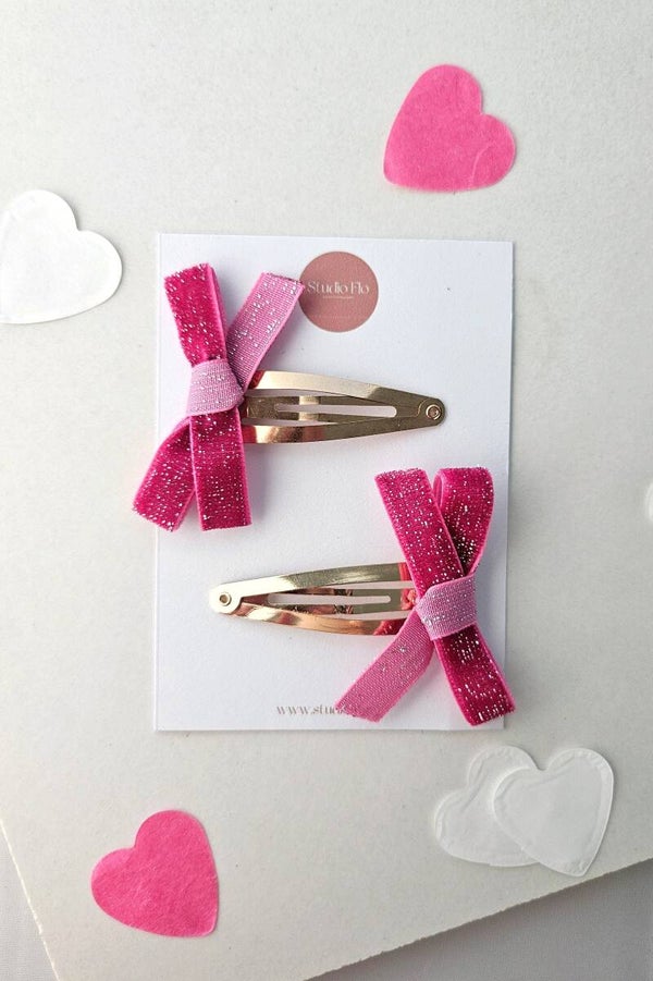 Setje Lara Cherry - klikklakspeldjes BEWERKEN